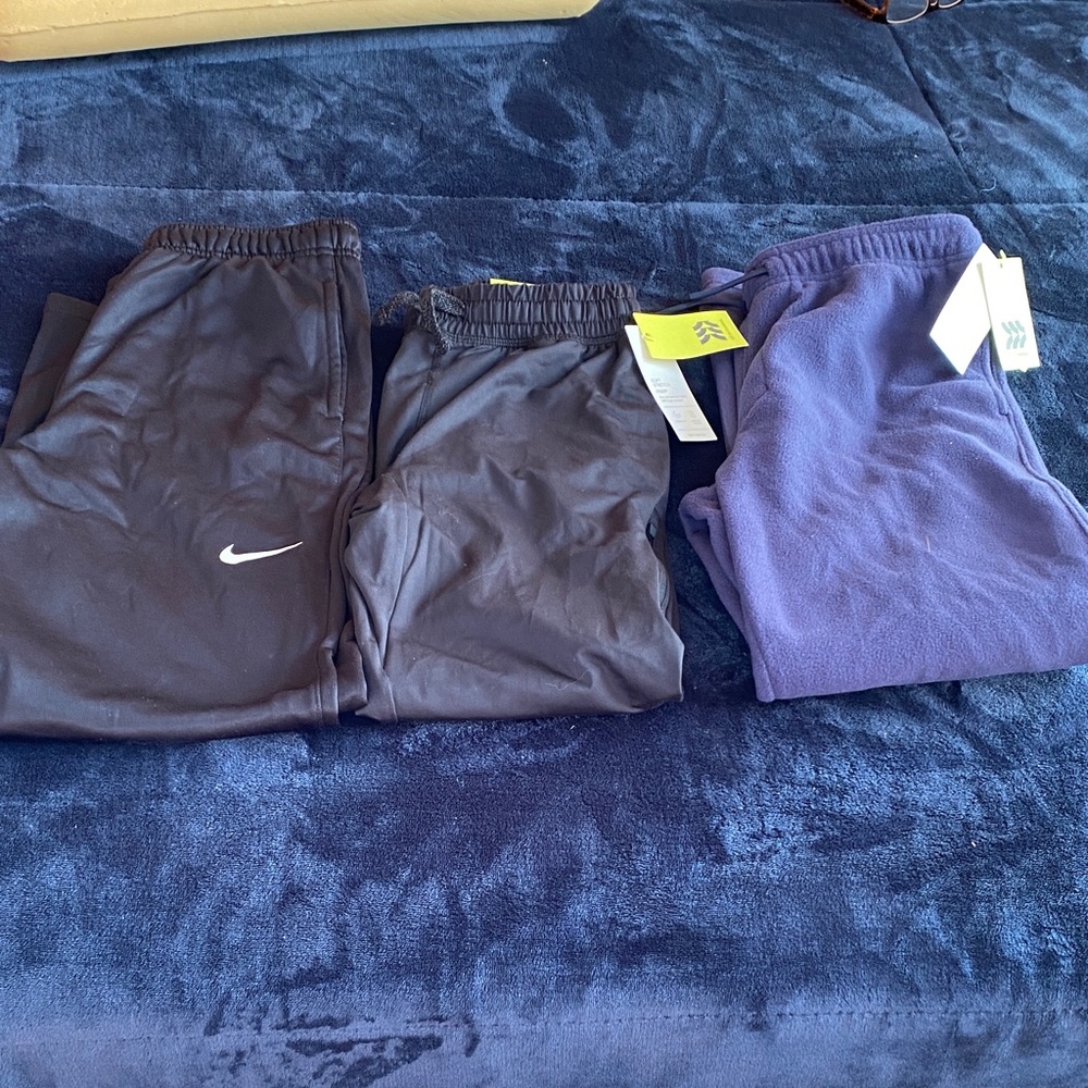 Nike Kids and all in motion pants bundle